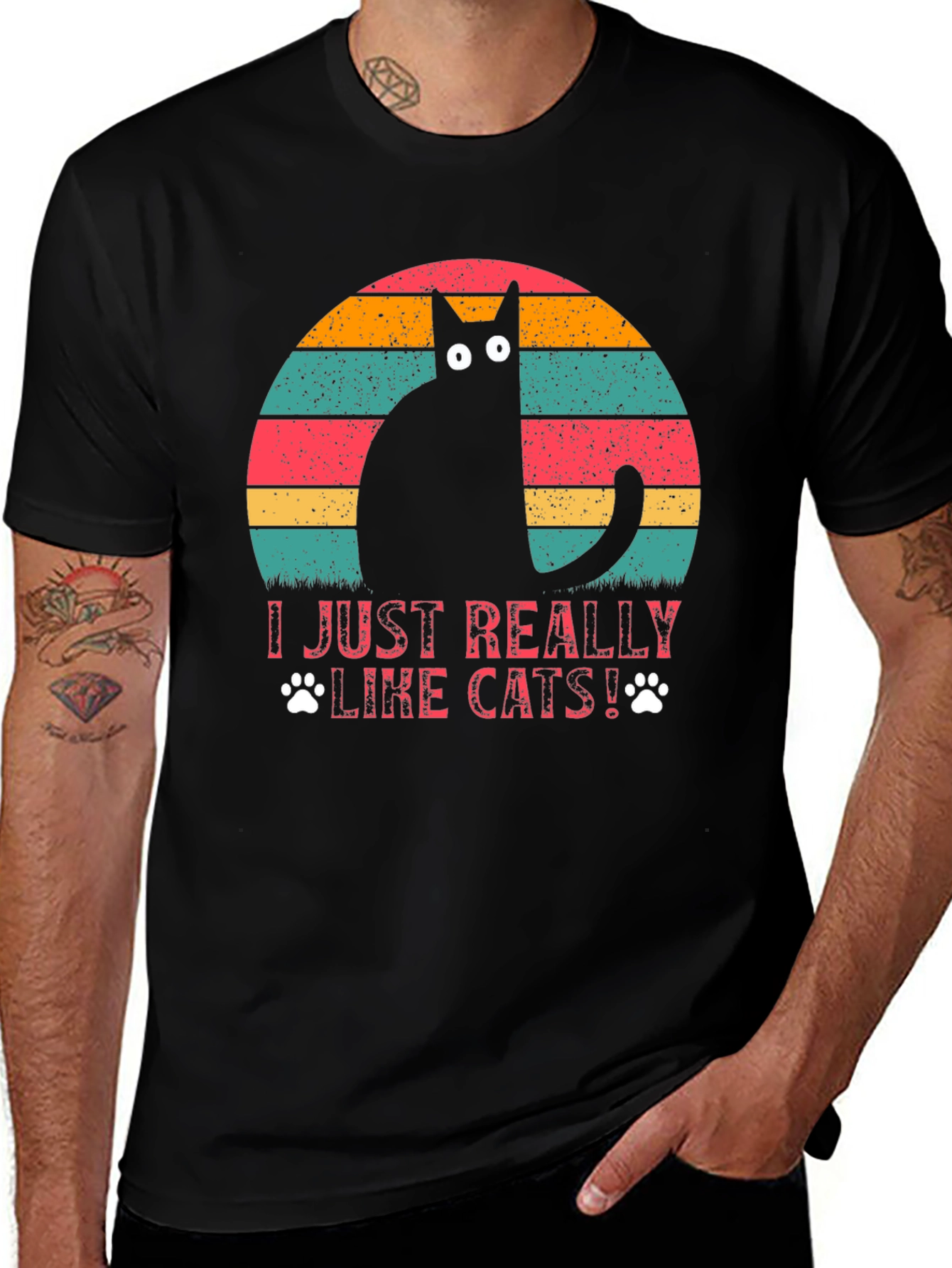 I Just Really Like Cats! T-Shirt