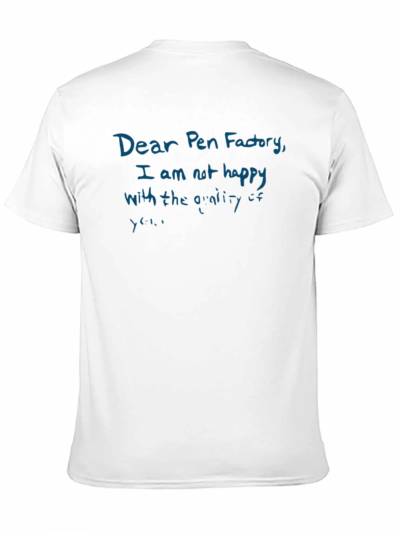 Dear Pen Factory Funny Sarcastic T-Shirt