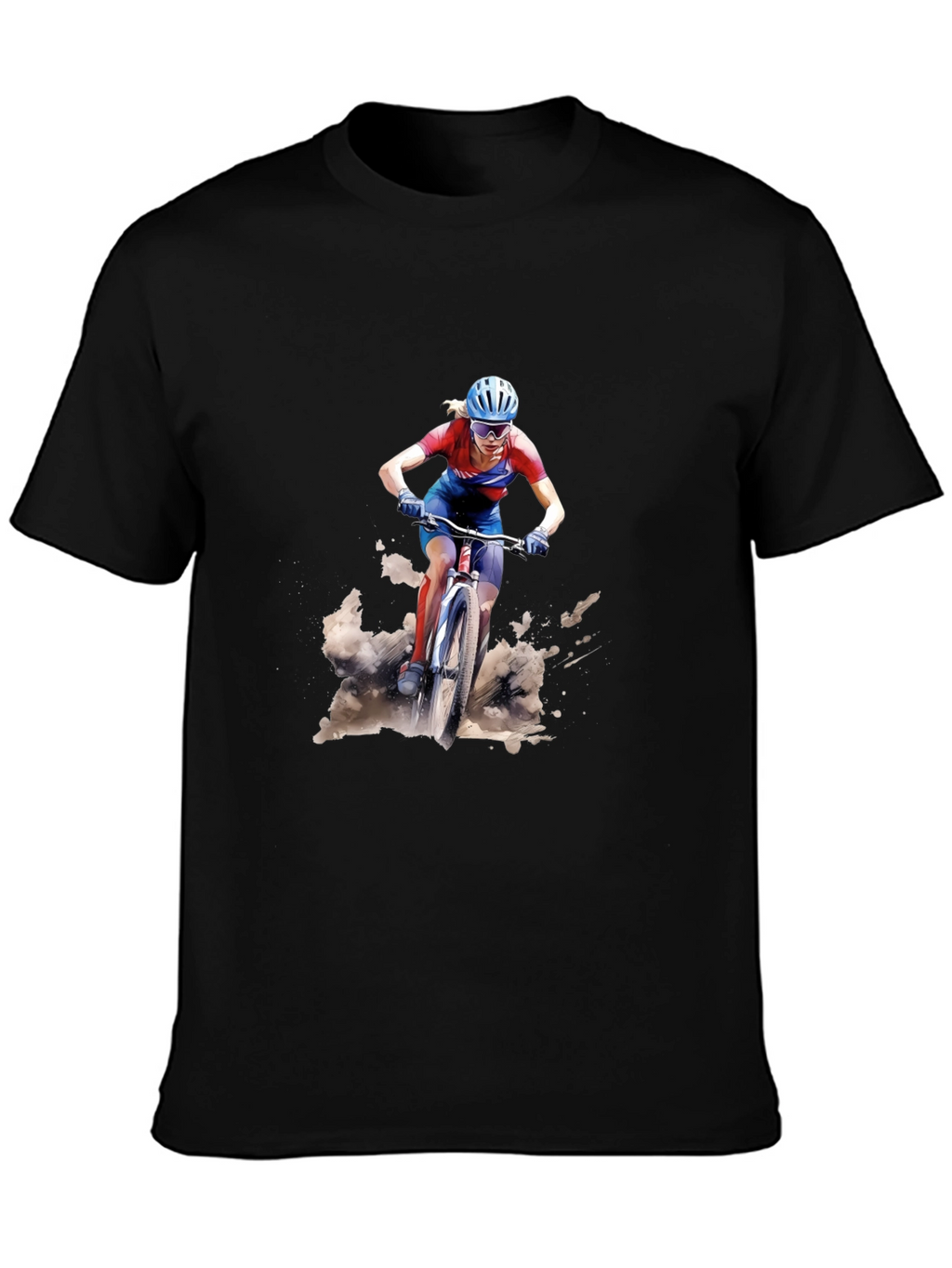 Mountain Biker Graphic T-Shirt