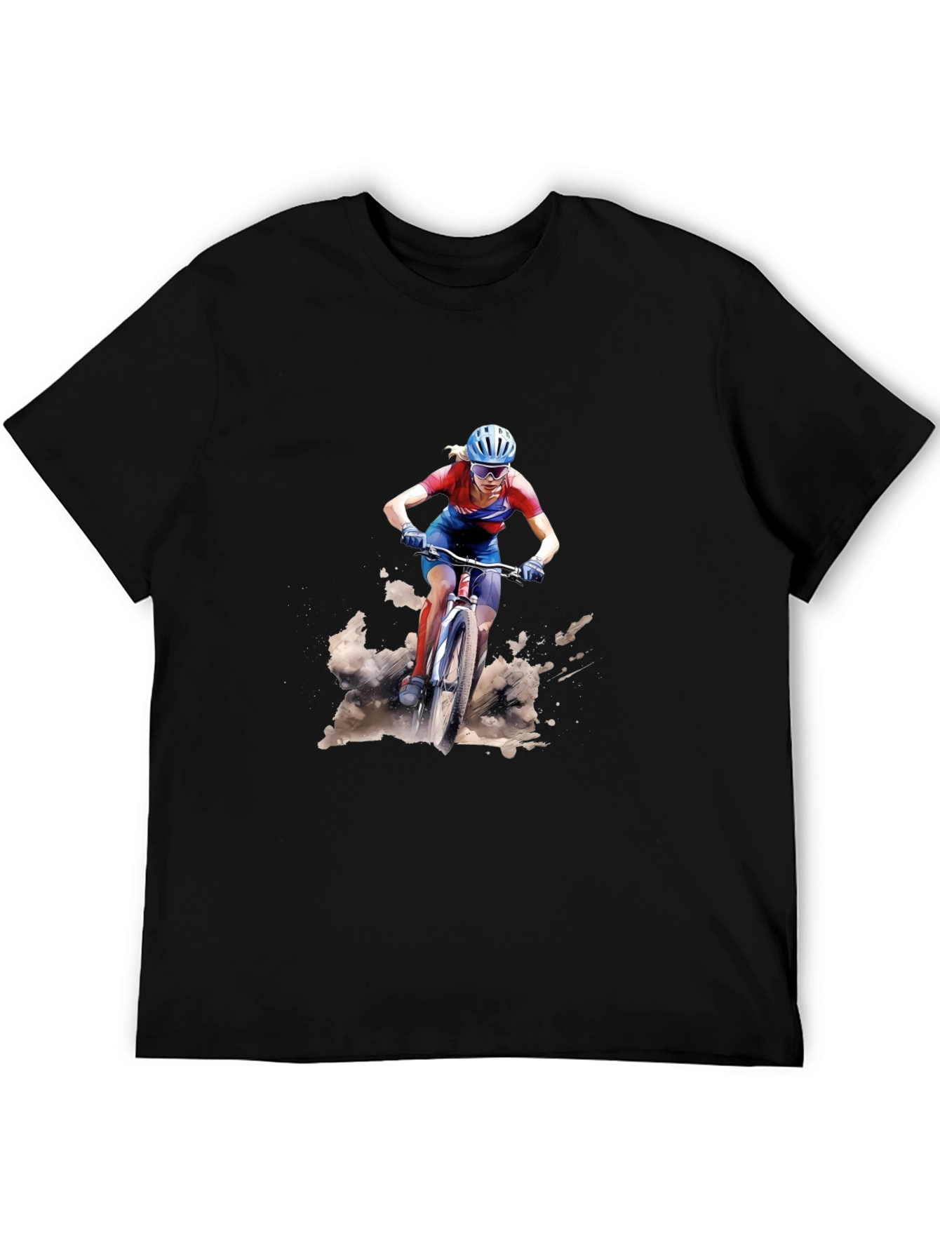 Mountain Biker Graphic T-Shirt