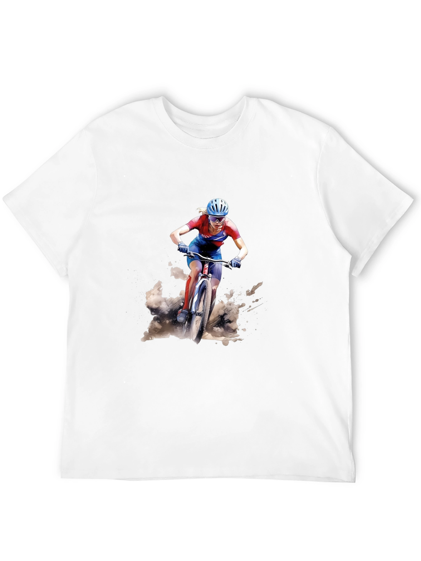 Mountain Biker Graphic T-Shirt