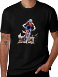 Mountain Biker Graphic T-Shirt