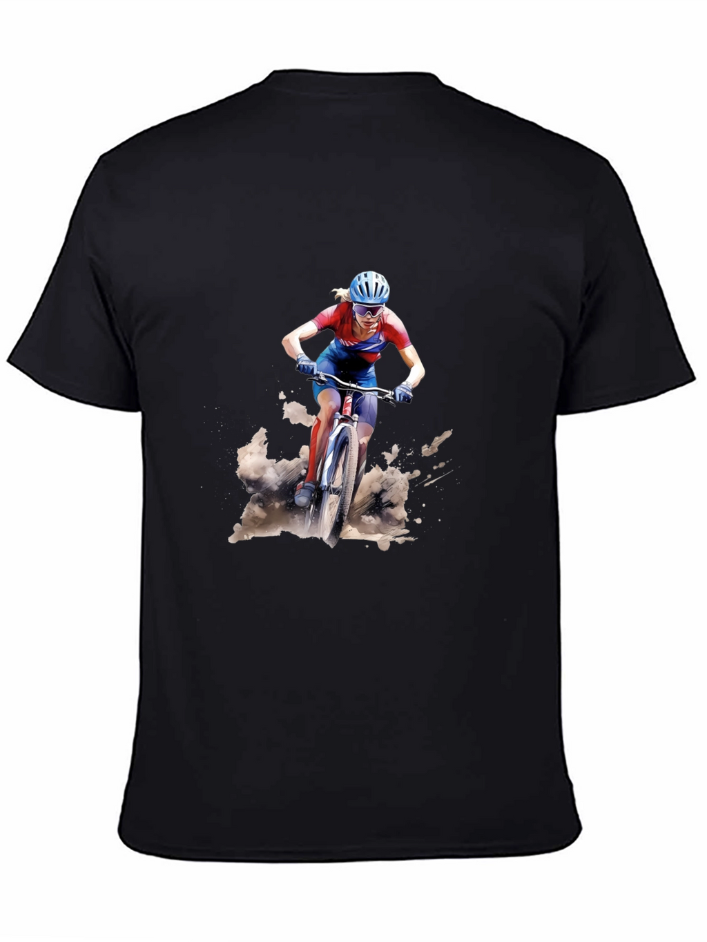 Mountain Biker Graphic T-Shirt