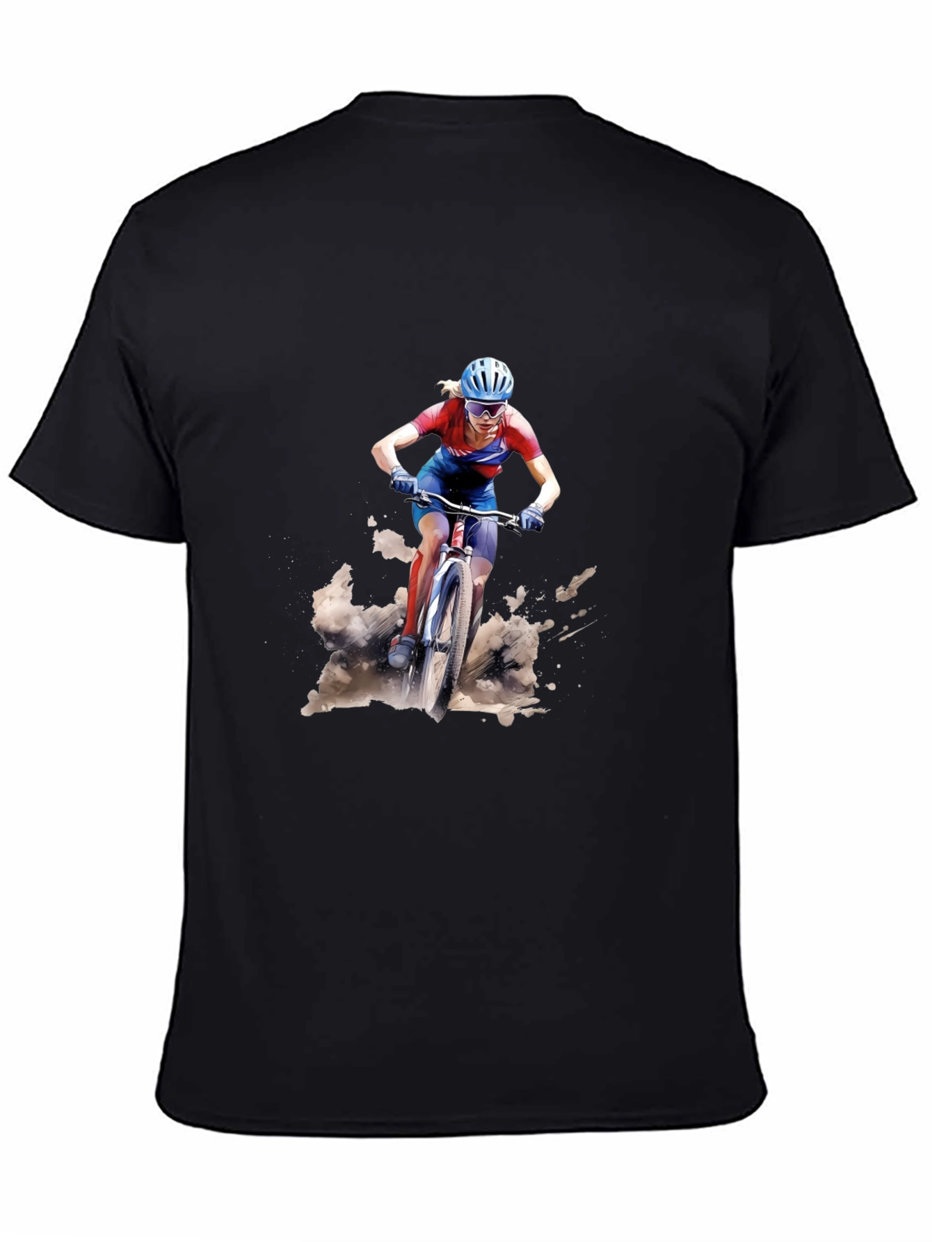 Mountain Biker Graphic T-Shirt
