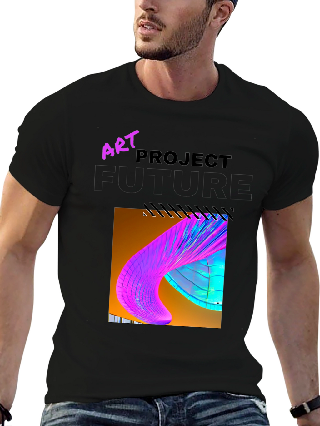 Abstract Art Project Graphic Tee