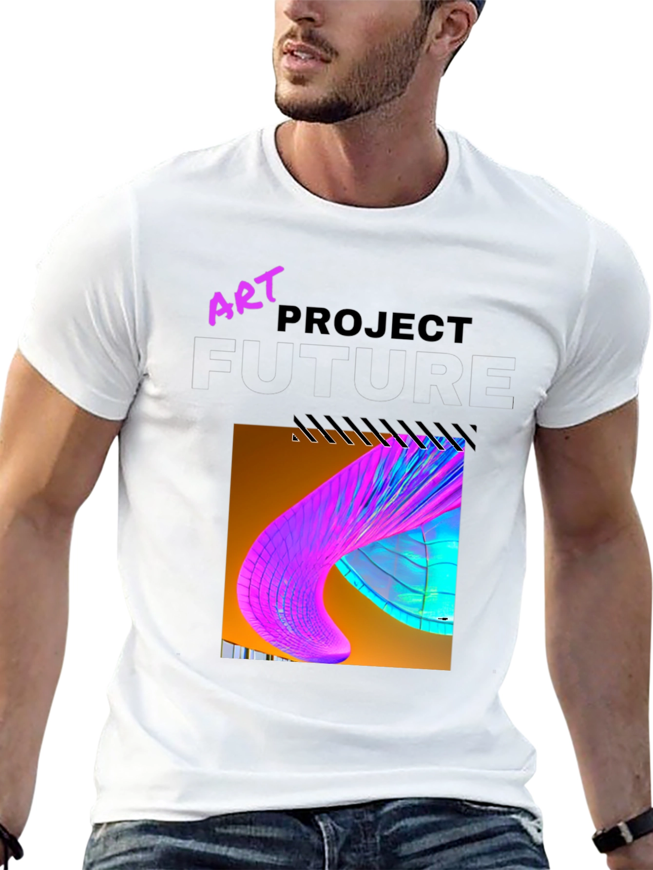 Abstract Art Project Graphic Tee
