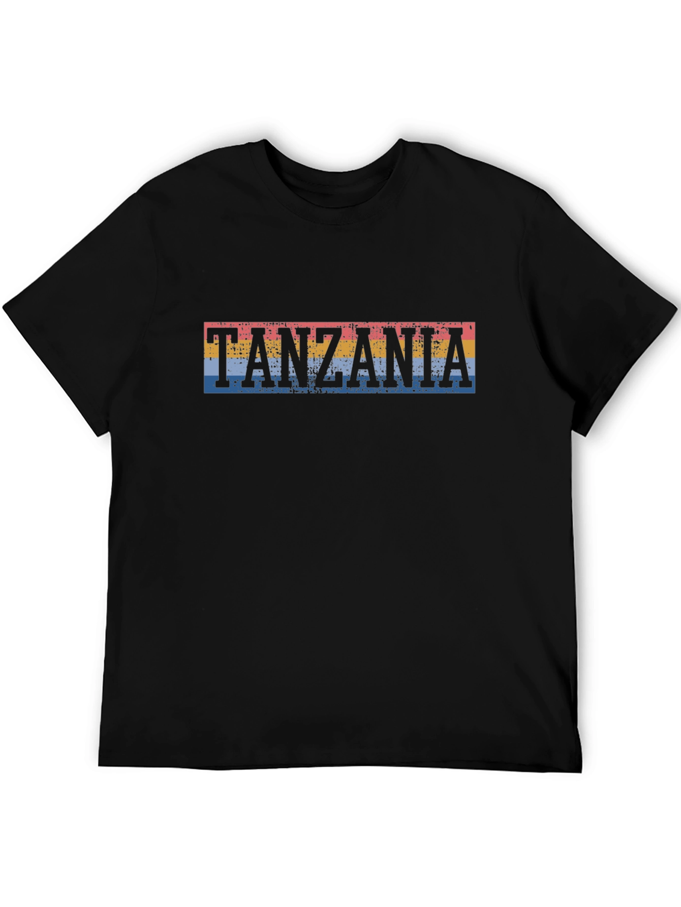 Retro Tanzania T-Shirt Vintage Style Tee