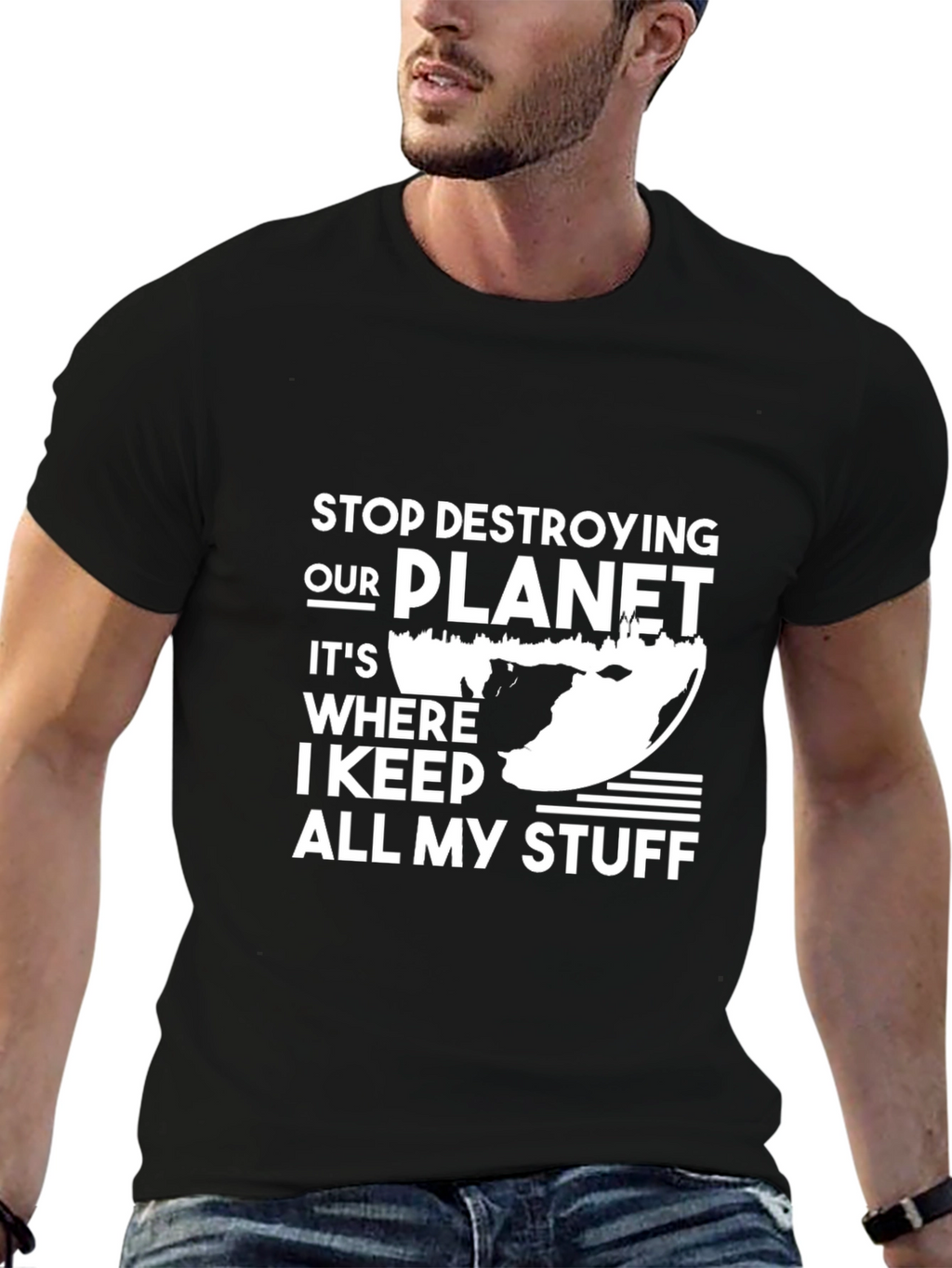 Eco-Friendly Planet T-Shirt