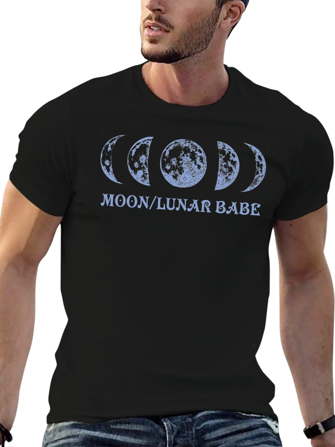 Moon Phases Graphic Tee - Lunar Babe T-Shirt