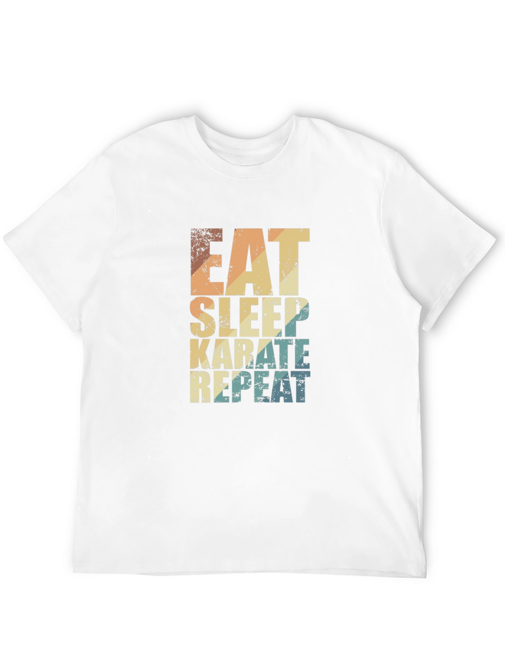 Eat Sleep Karate Repeat Graphic Tee