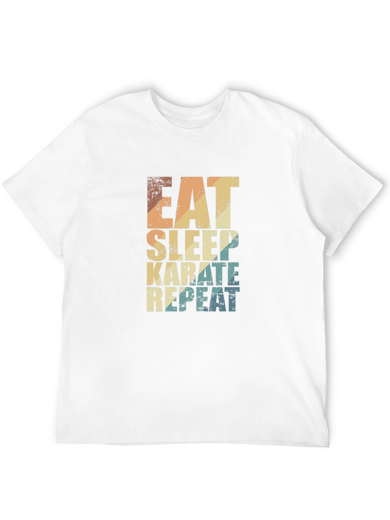 Eat Sleep Karate Repeat Graphic Tee