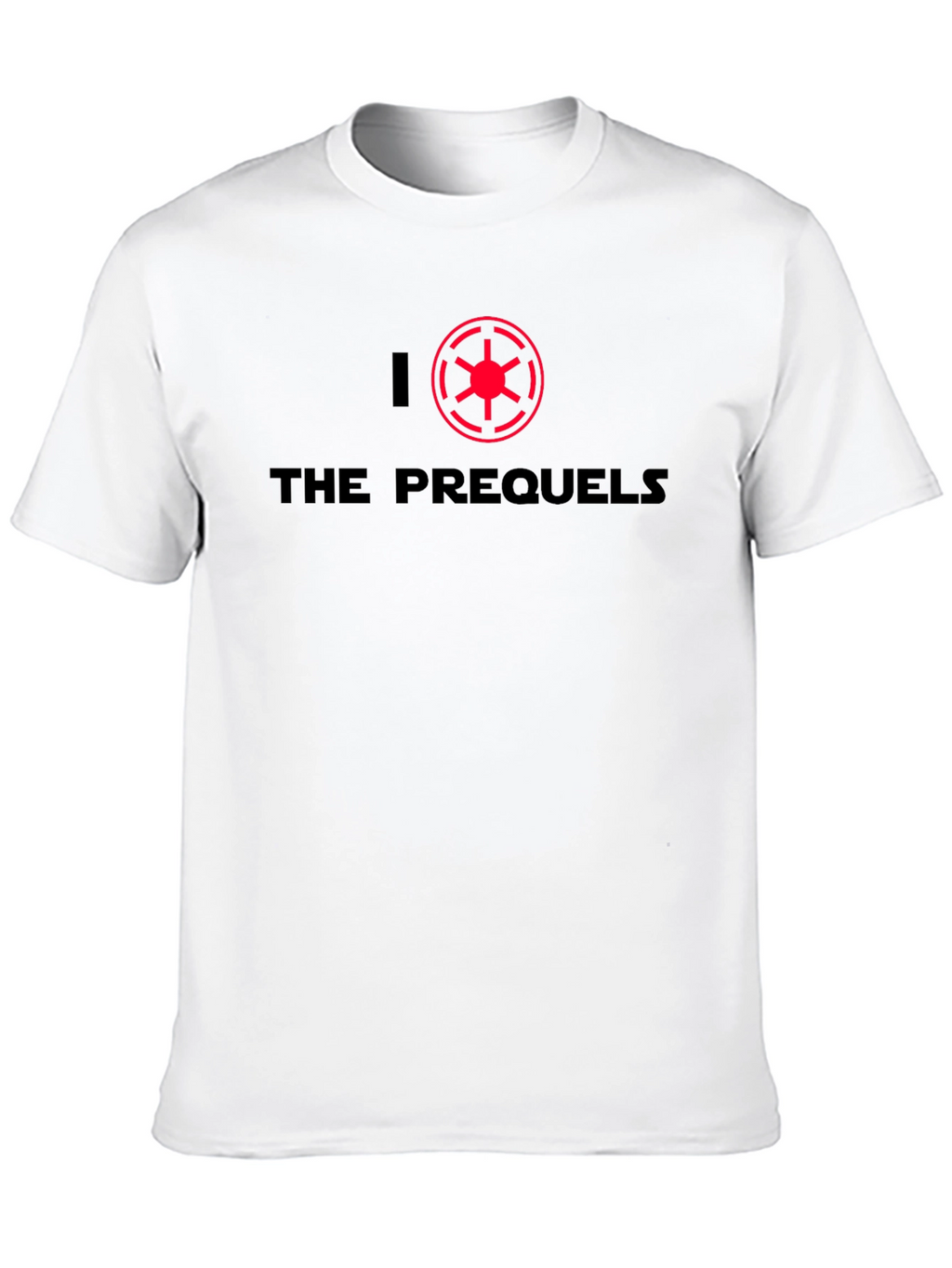 I Heart The Prequels Graphic T-Shirt - Black