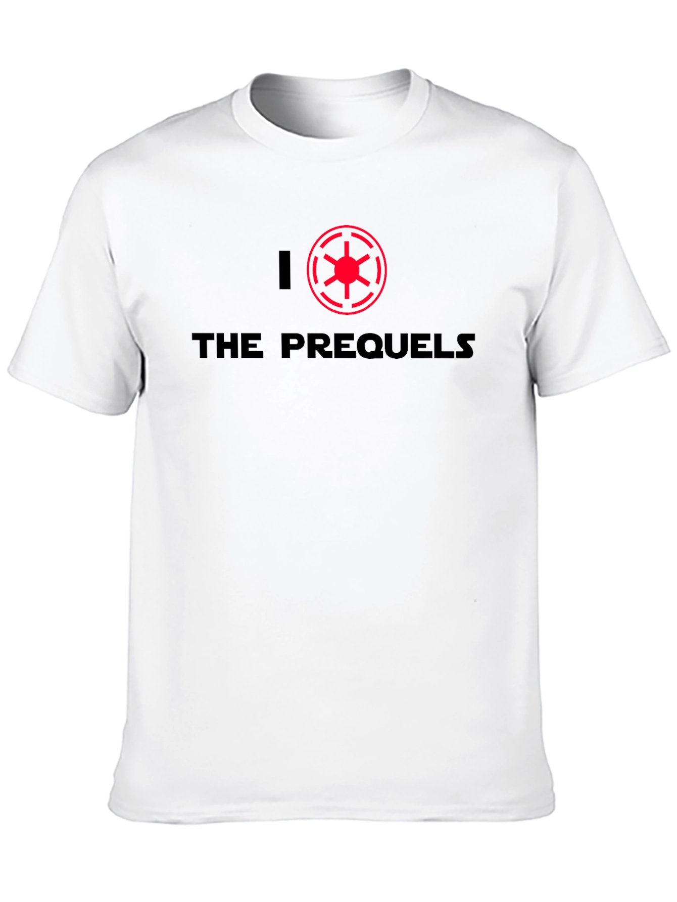 I Heart The Prequels Graphic T-Shirt - Black