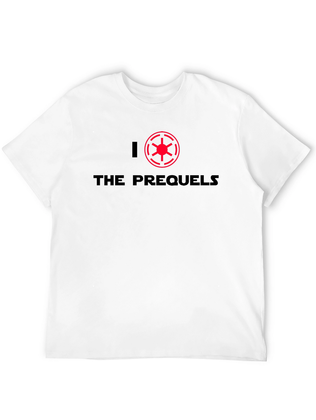 I Heart The Prequels Graphic T-Shirt - Black