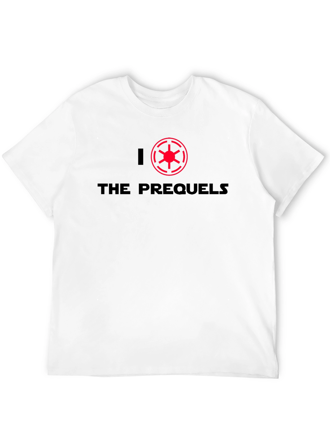 I Heart The Prequels Graphic T-Shirt - Black