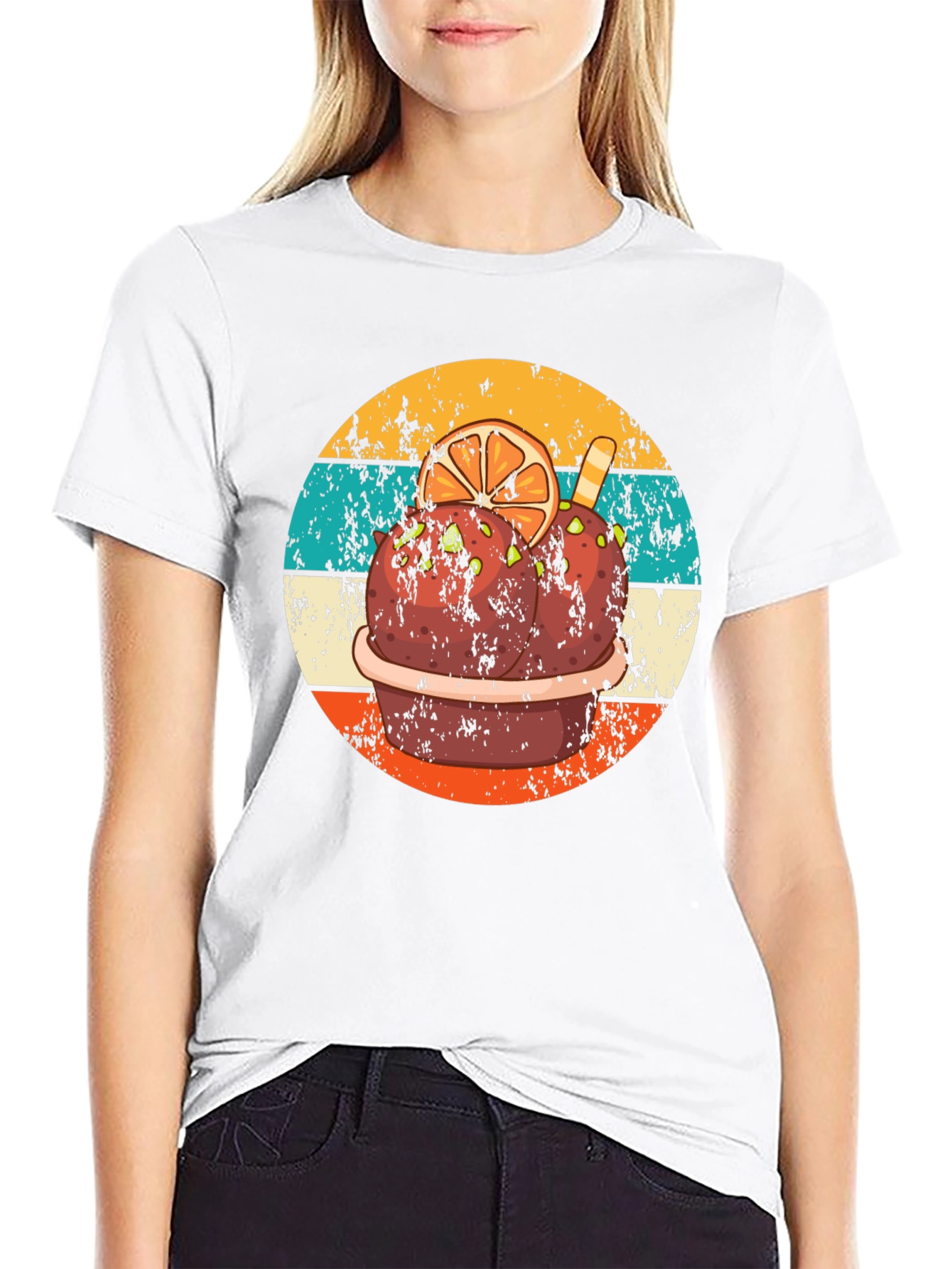 Horchata Inspired Graphic Tee - Black T-Shirt