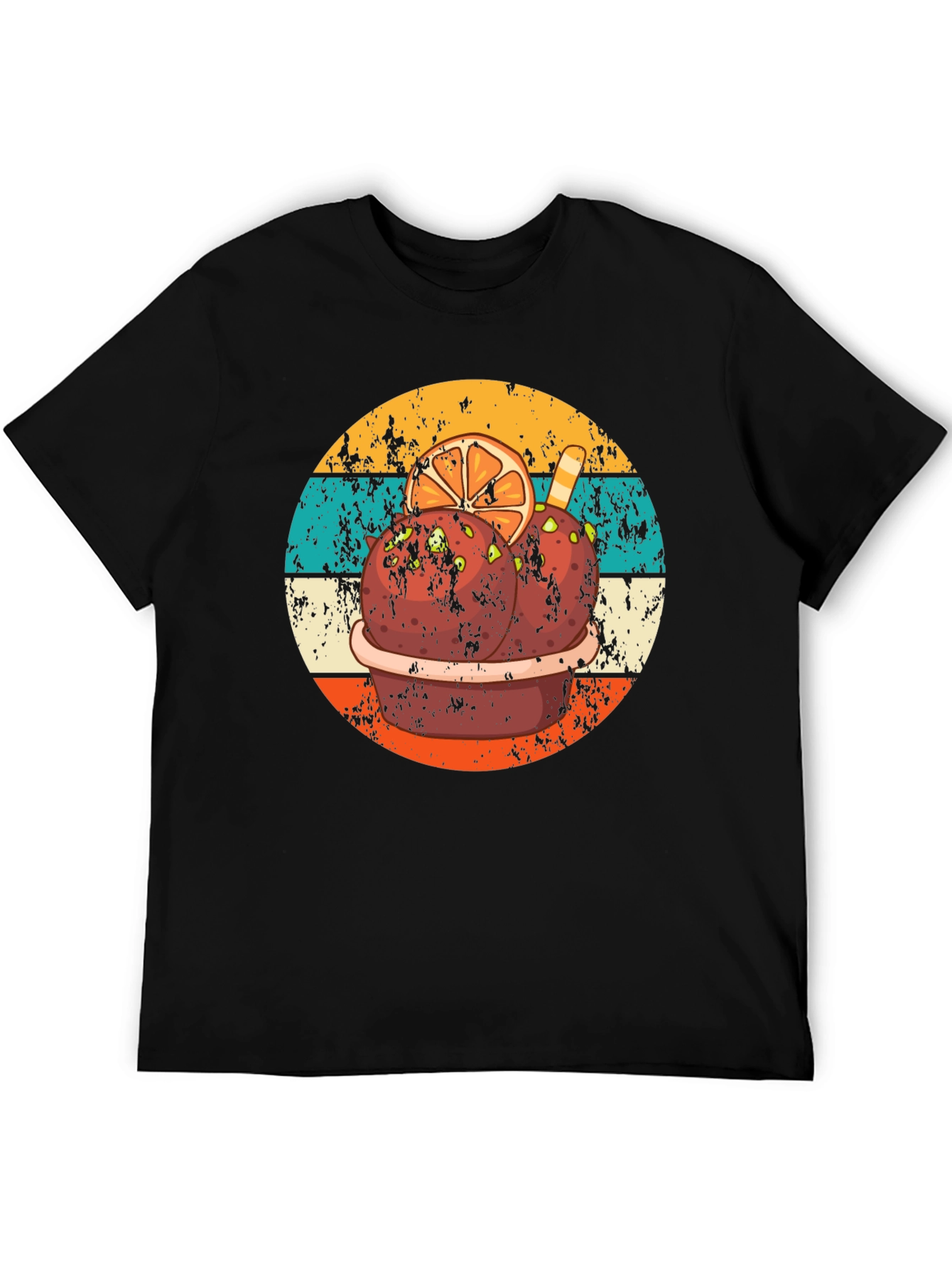 Horchata Inspired Graphic Tee - Black T-Shirt