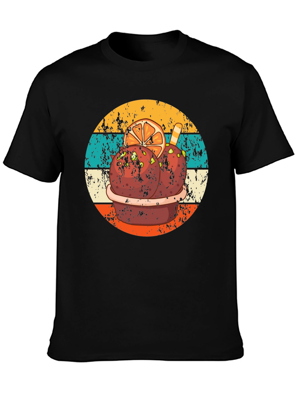 Horchata Inspired Graphic Tee - Black T-Shirt