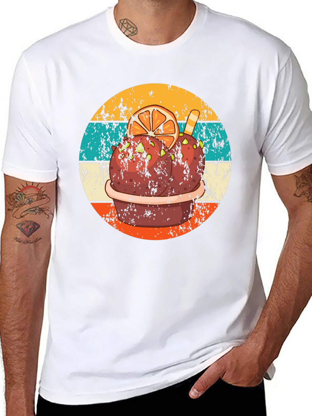 Horchata Inspired Graphic Tee - Black T-Shirt