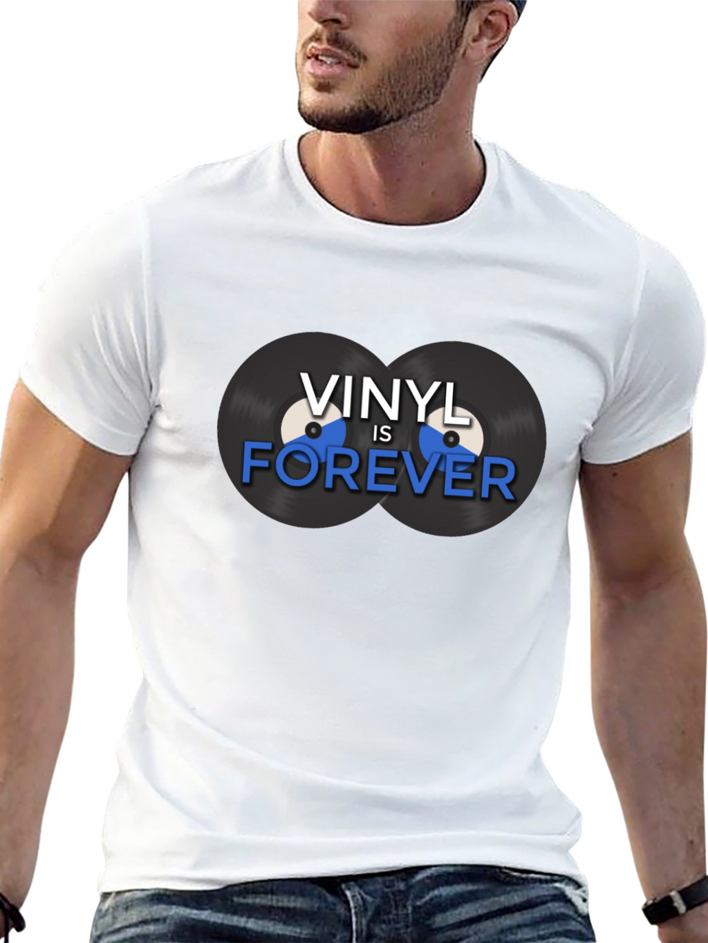 Vinyl is Forever T-Shirt - Music Lover Tee
