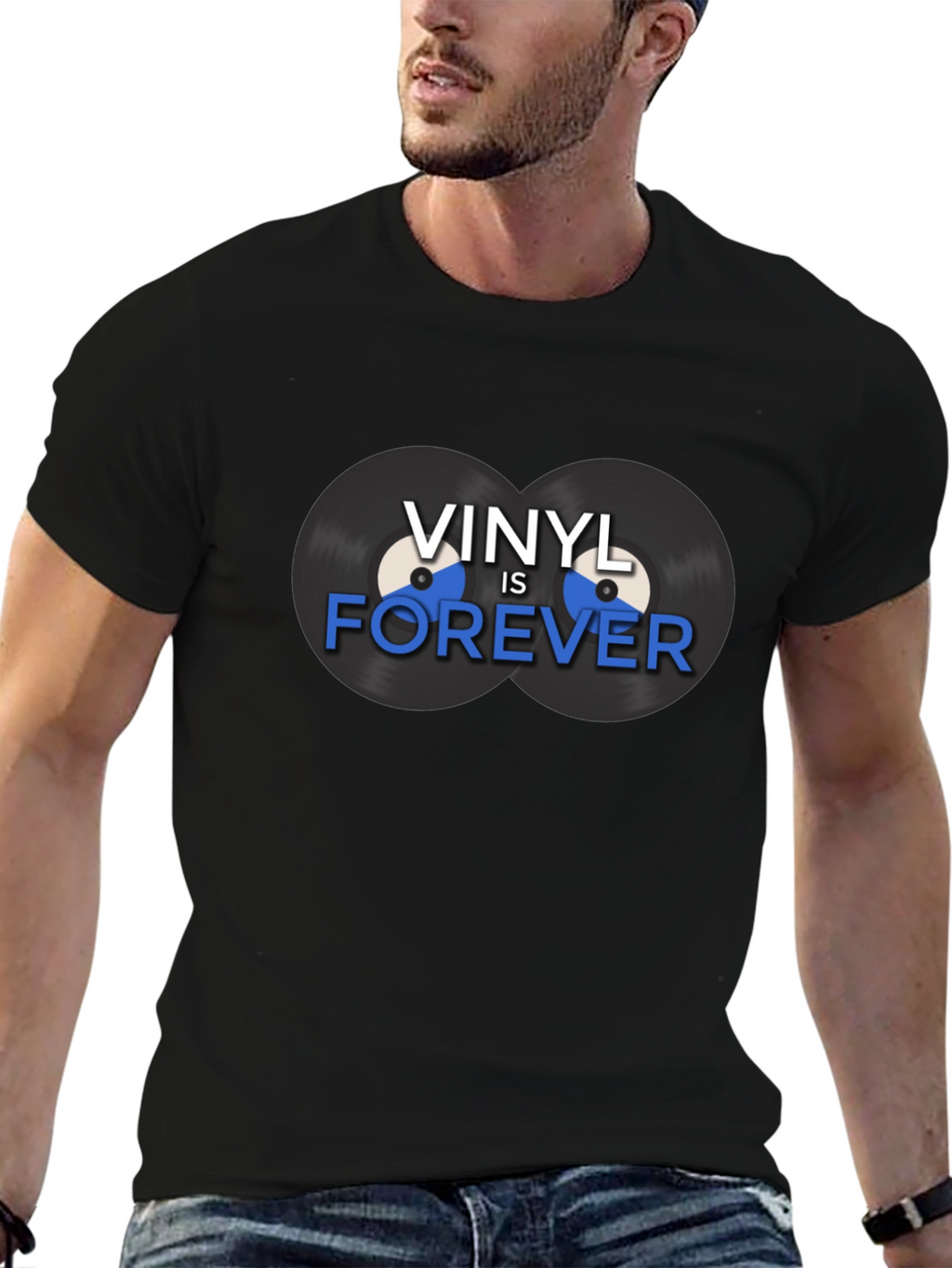 Vinyl is Forever T-Shirt - Music Lover Tee