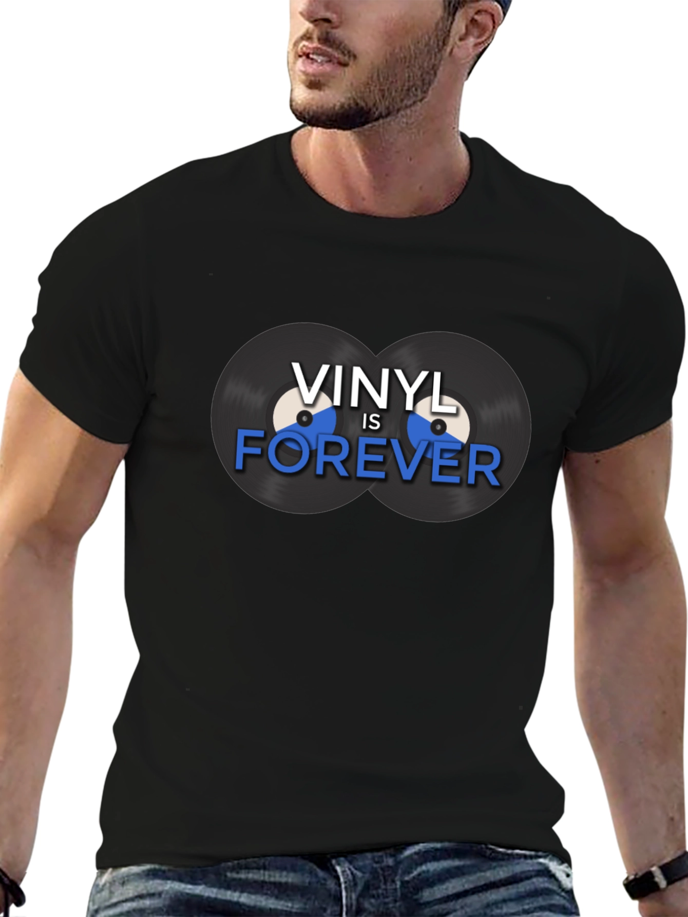 Vinyl is Forever T-Shirt - Music Lover Tee