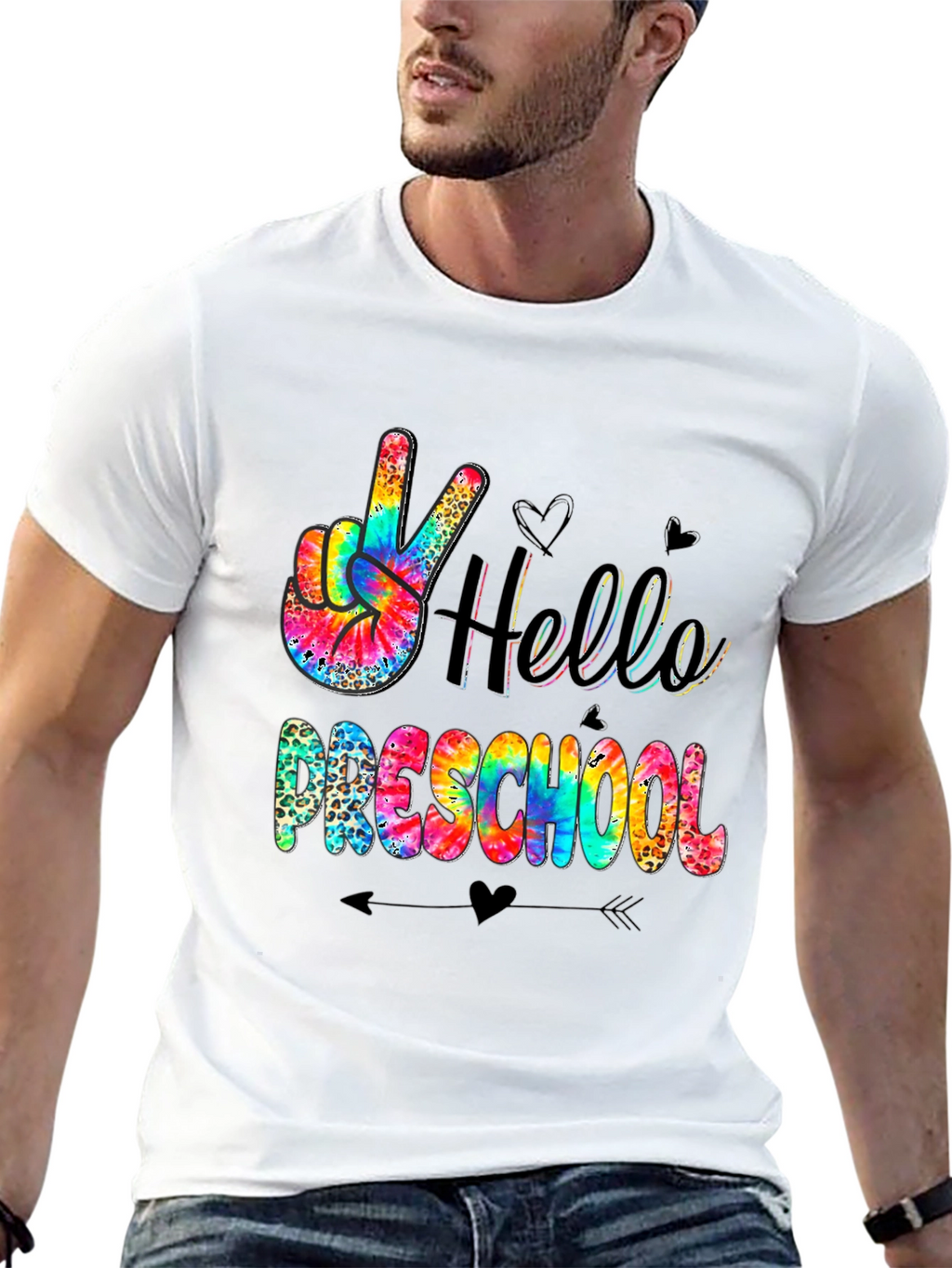 Hello Preschool Graphic Tee