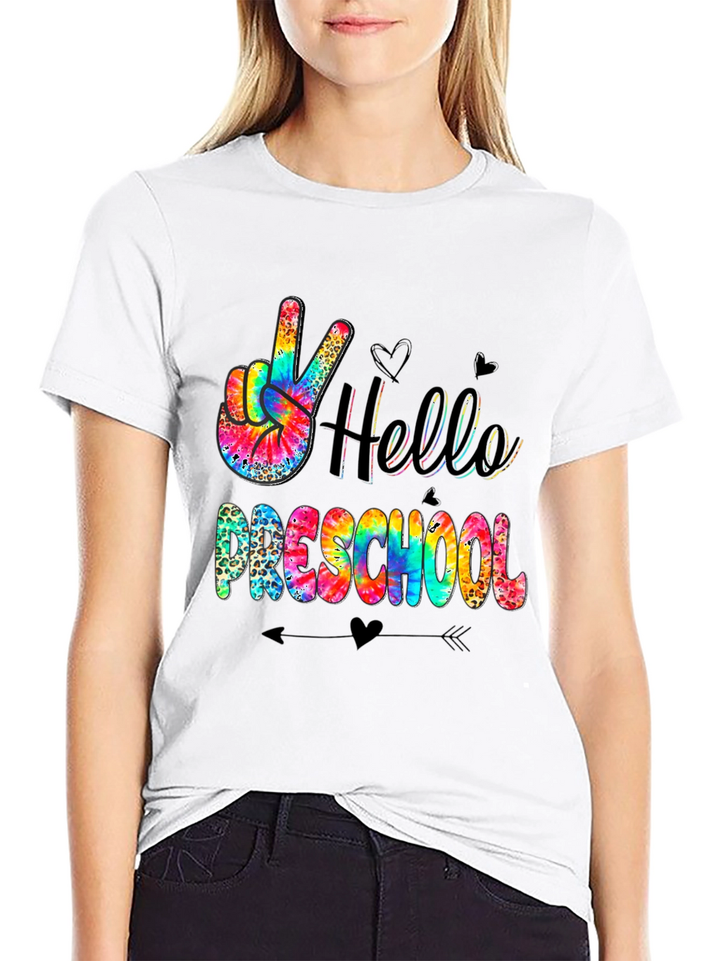 Hello Preschool Graphic Tee