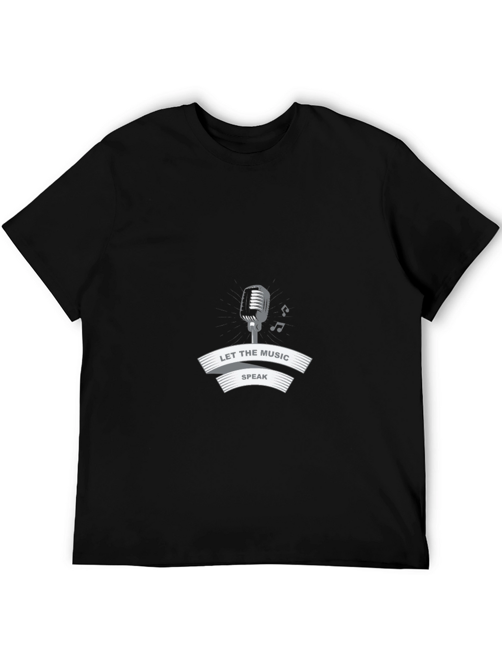 Let the Music Speak Graphic Tee