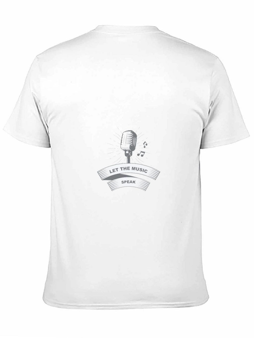 Let the Music Speak Graphic Tee