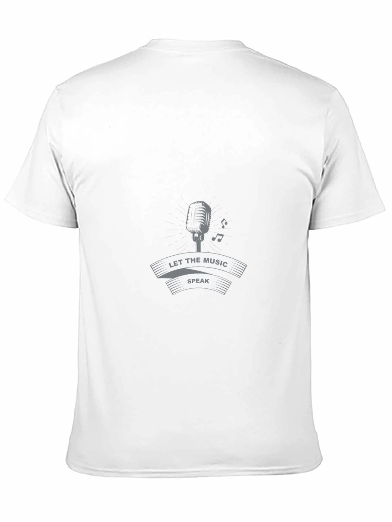 Let the Music Speak Graphic Tee