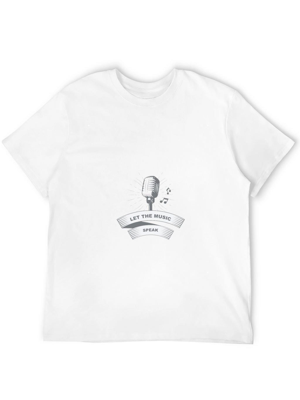 Let the Music Speak Graphic Tee