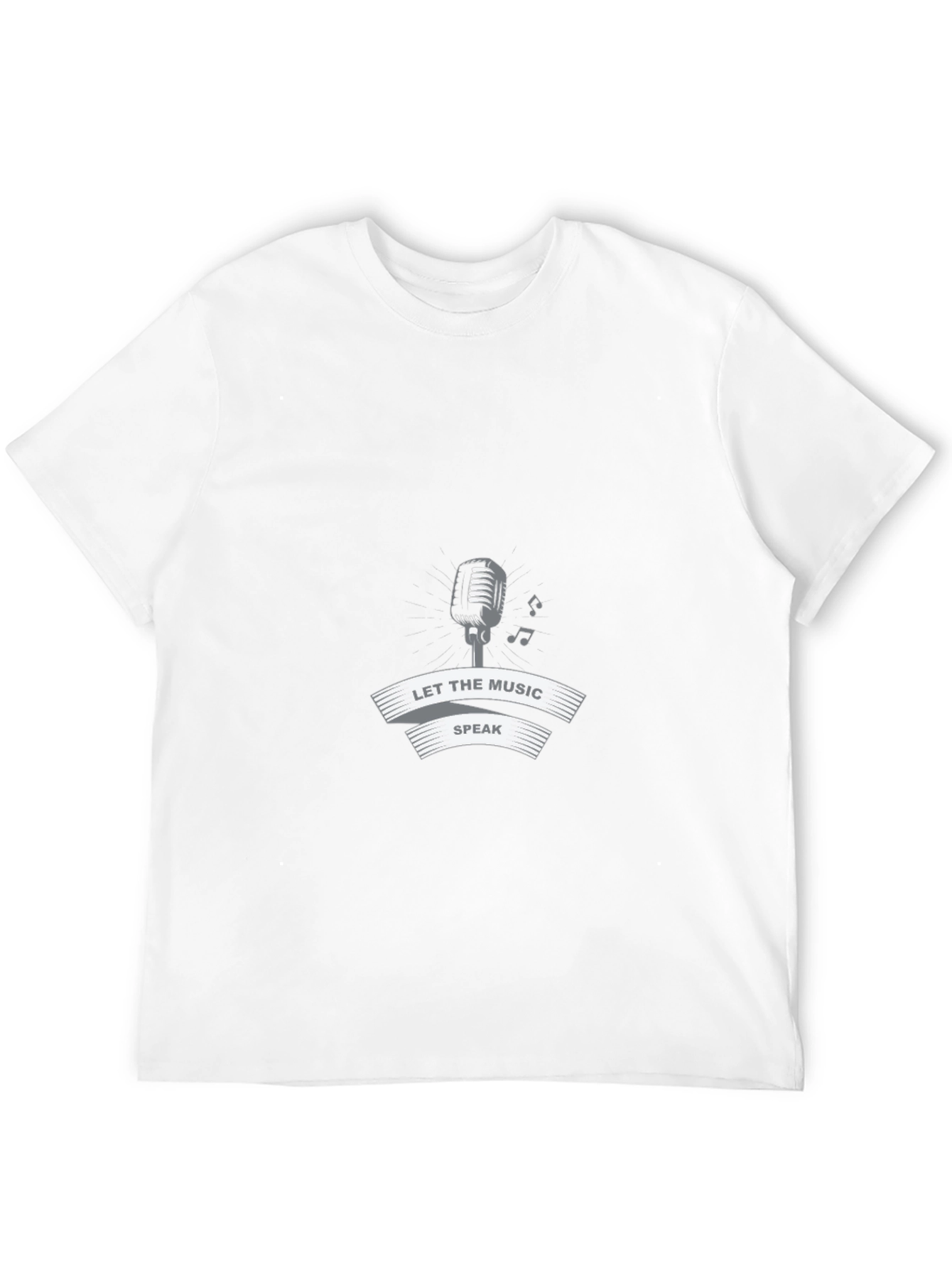 Let the Music Speak Graphic Tee