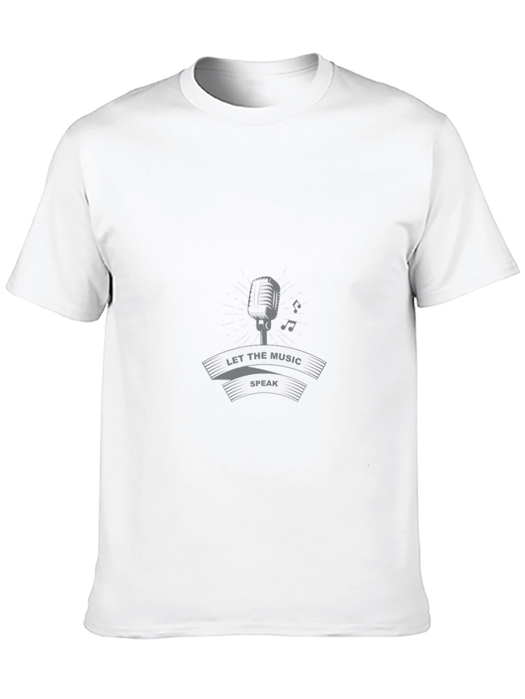 Let the Music Speak Graphic Tee