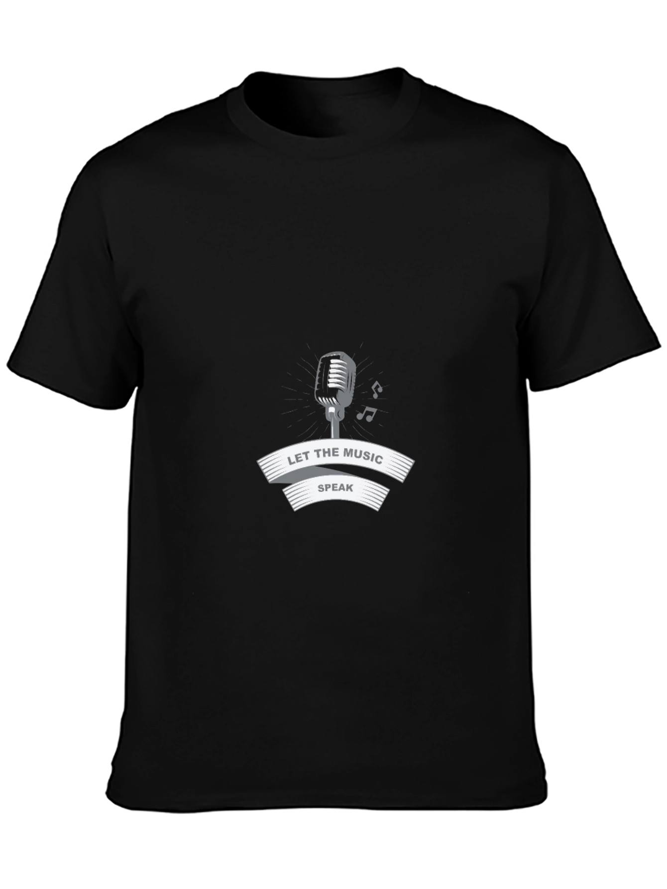 Let the Music Speak Graphic Tee