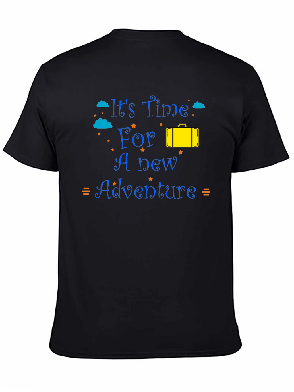 Adventure Time Black Graphic T-Shirt