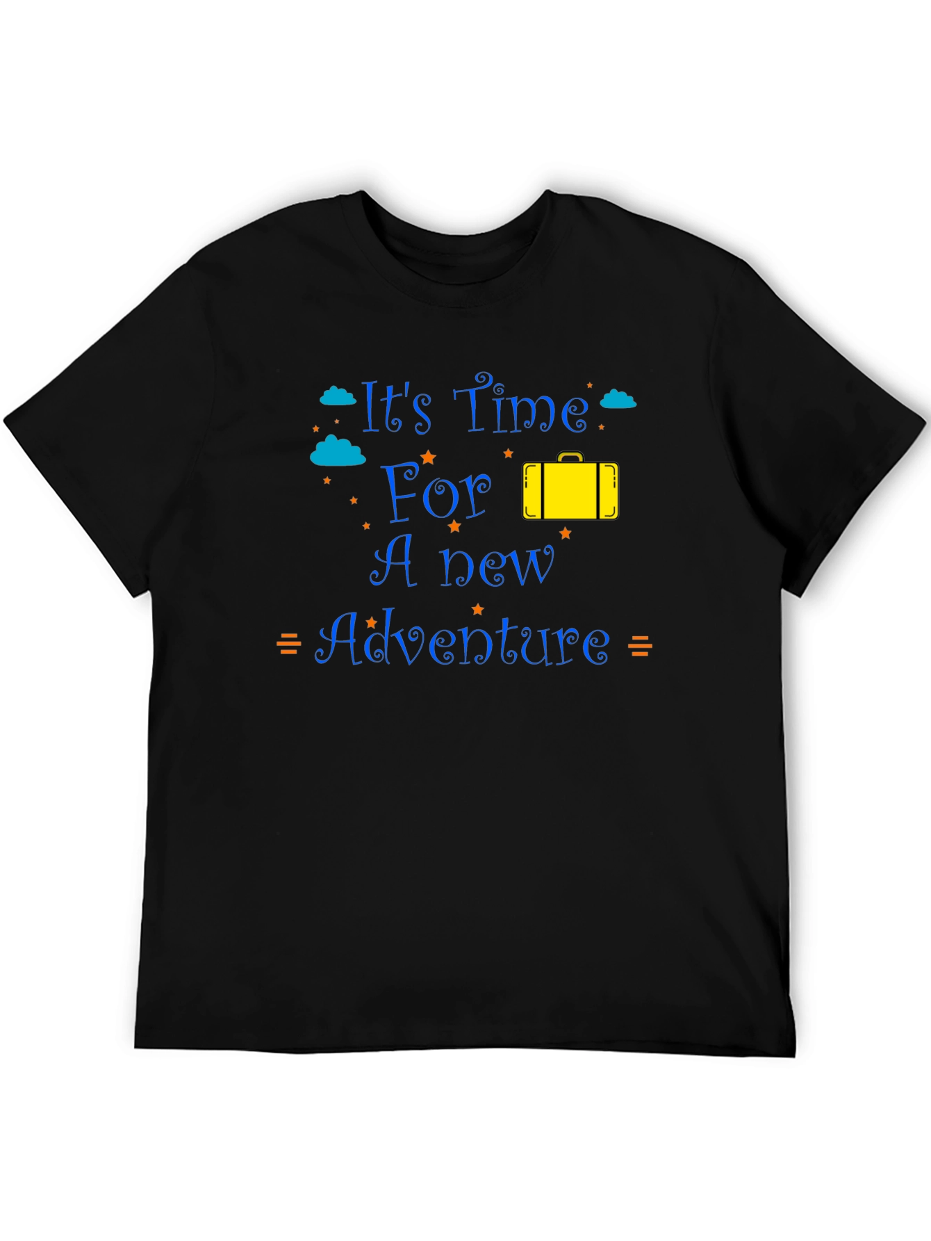 Adventure Time Black Graphic T-Shirt