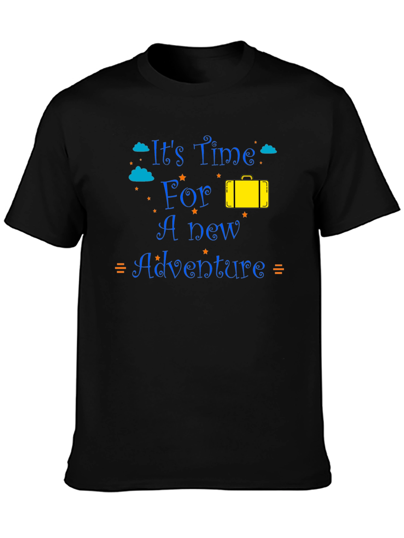 Adventure Time Black Graphic T-Shirt