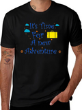 Adventure Time Black Graphic T-Shirt