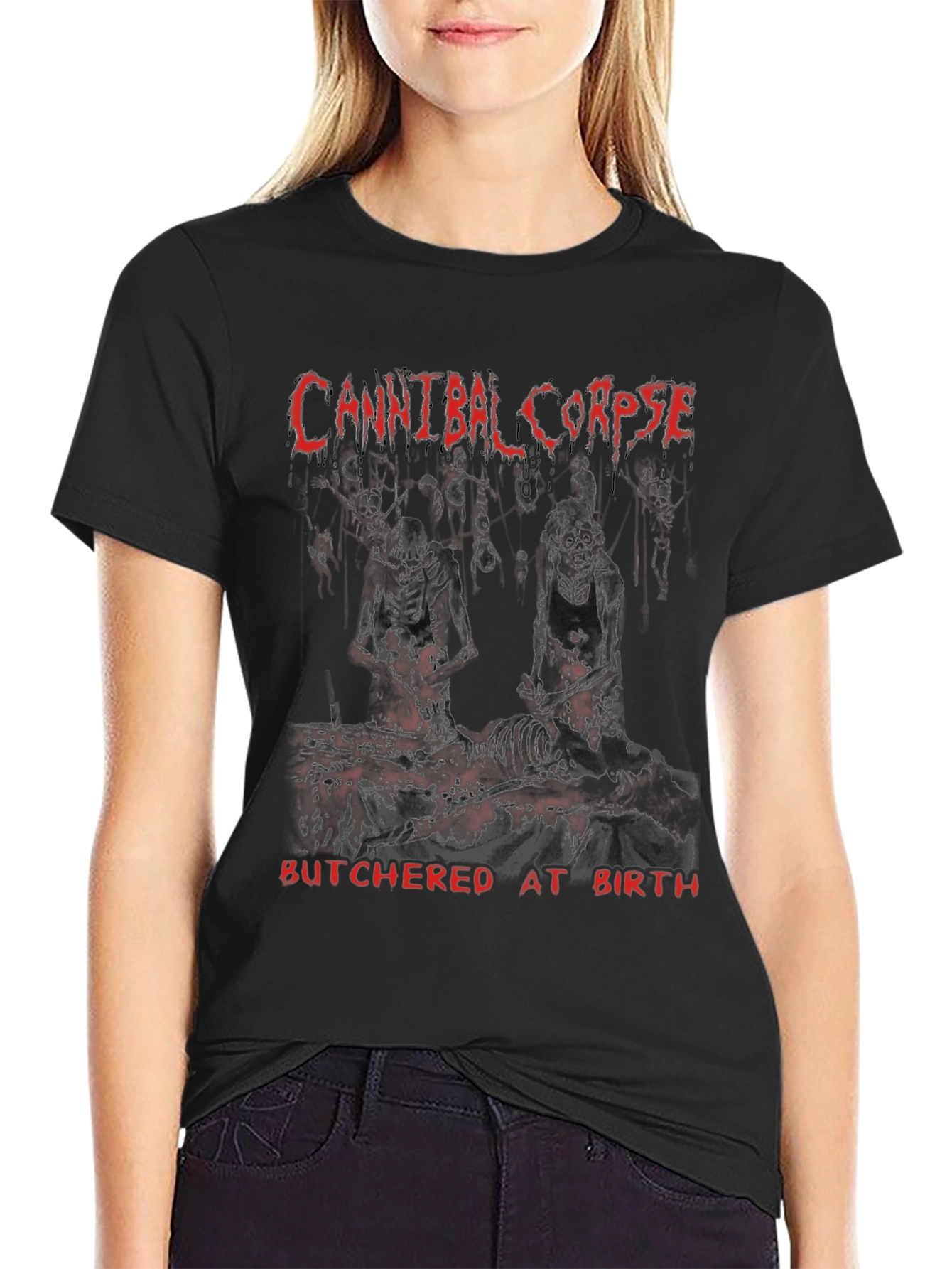 Cannibal Corpse Butchered at Birth Black T-Shirt