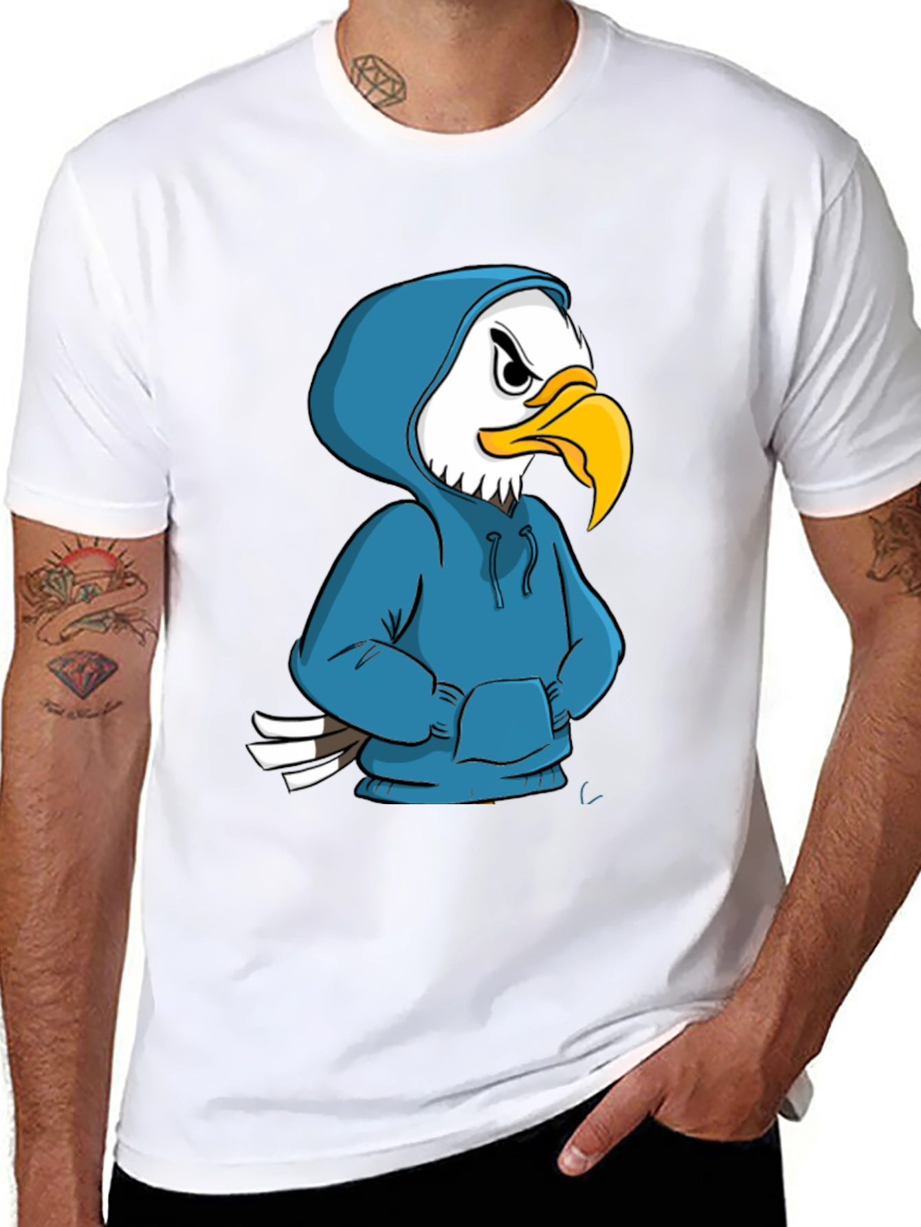 Cool Eagle Hoodie T-Shirt