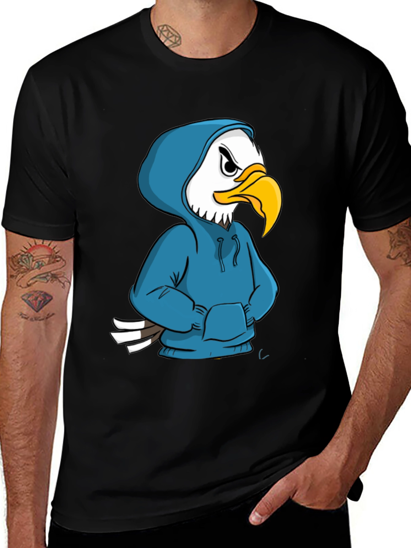 Cool Eagle Hoodie T-Shirt