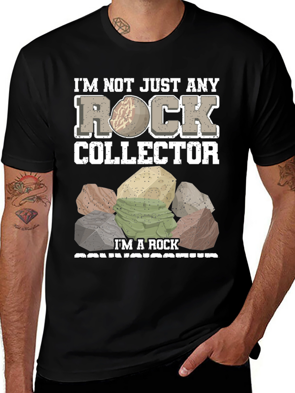 Rock Connoisseur T-Shirt - Geology Collector Gift