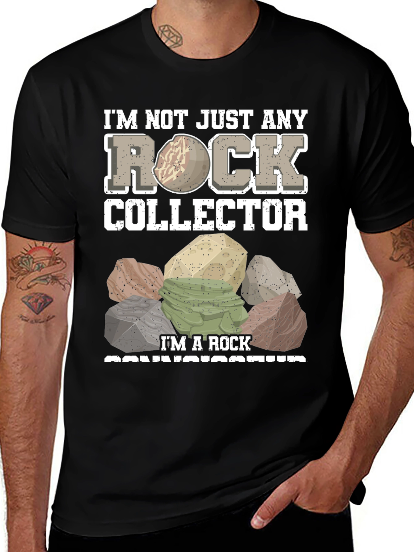 Rock Connoisseur T-Shirt - Geology Collector Gift
