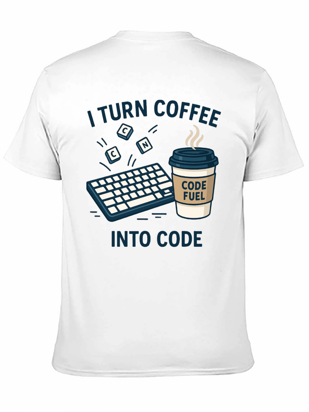 Coffee to Code T-Shirt - Programmer Gift