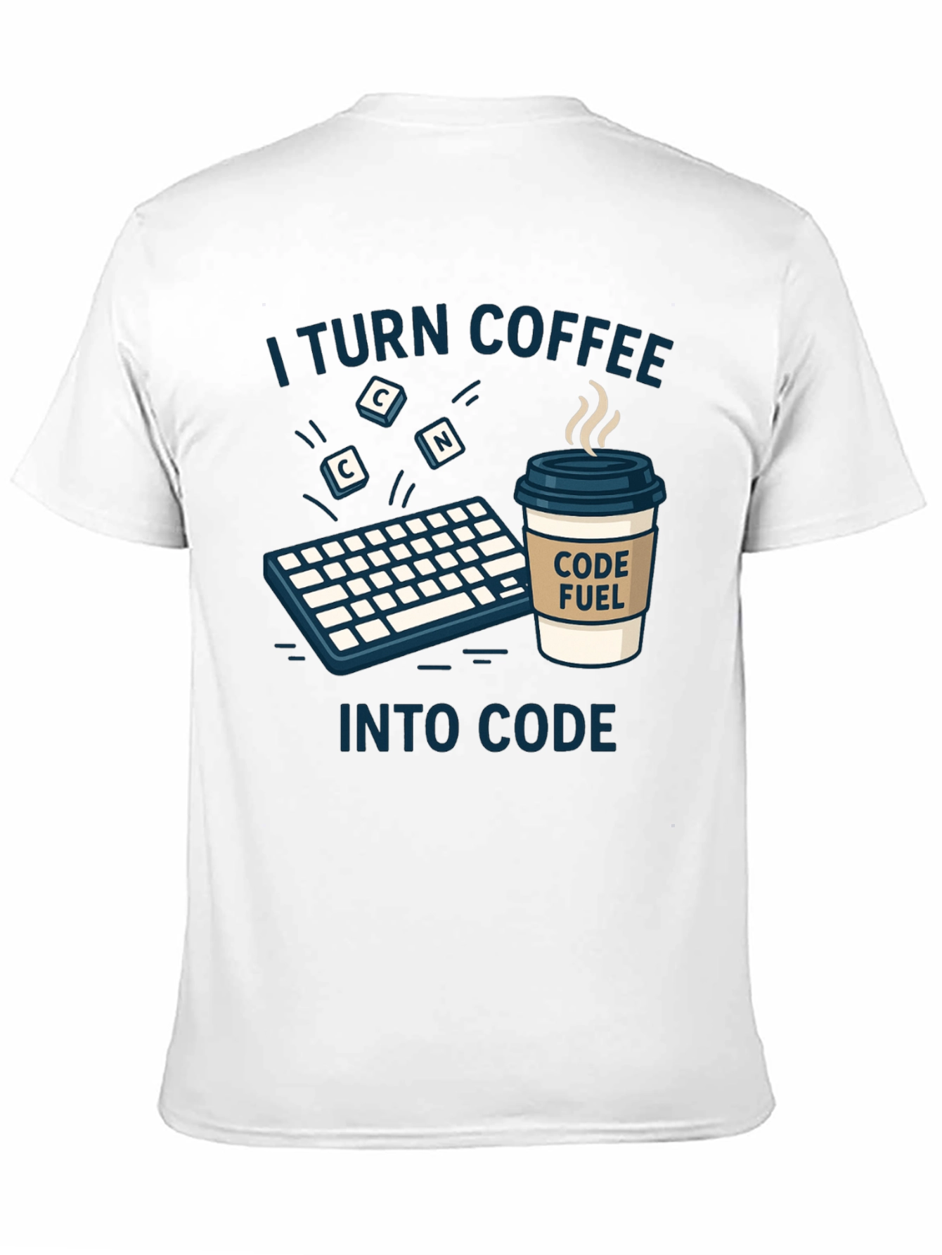 Coffee to Code T-Shirt - Programmer Gift