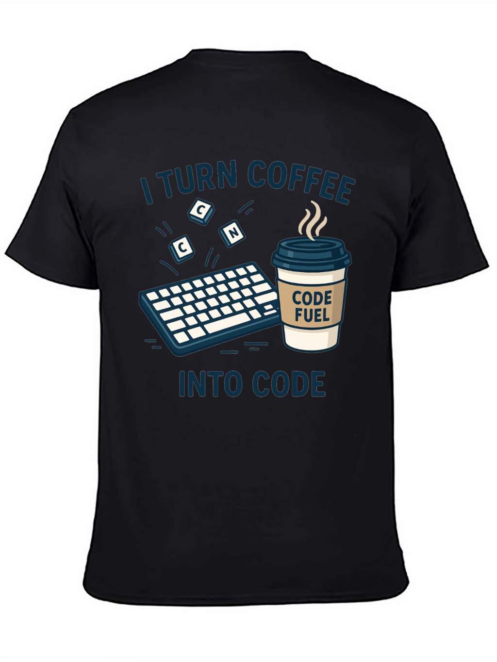 Coffee to Code T-Shirt - Programmer Gift