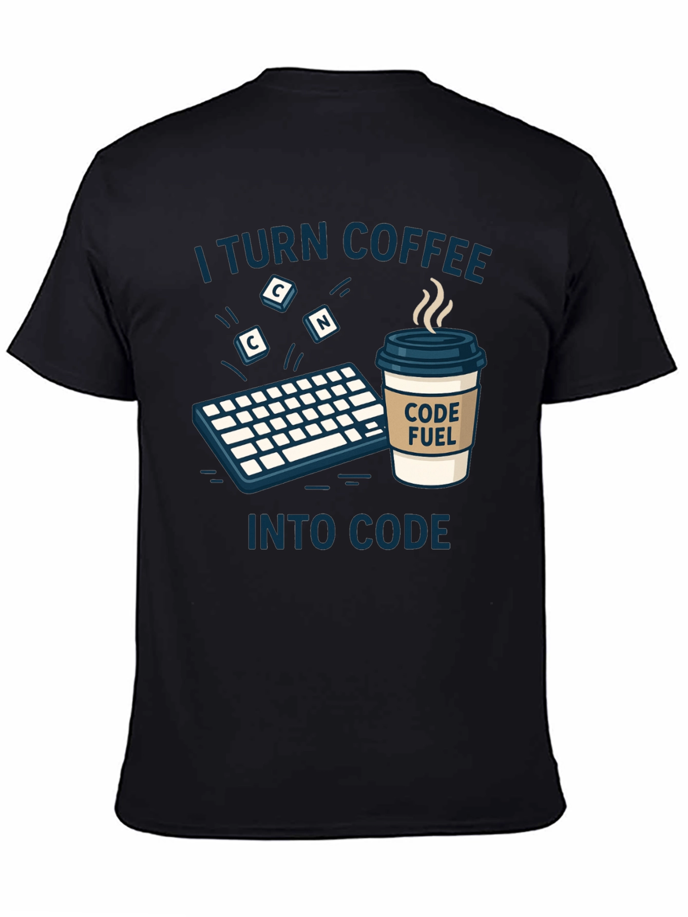 Coffee to Code T-Shirt - Programmer Gift