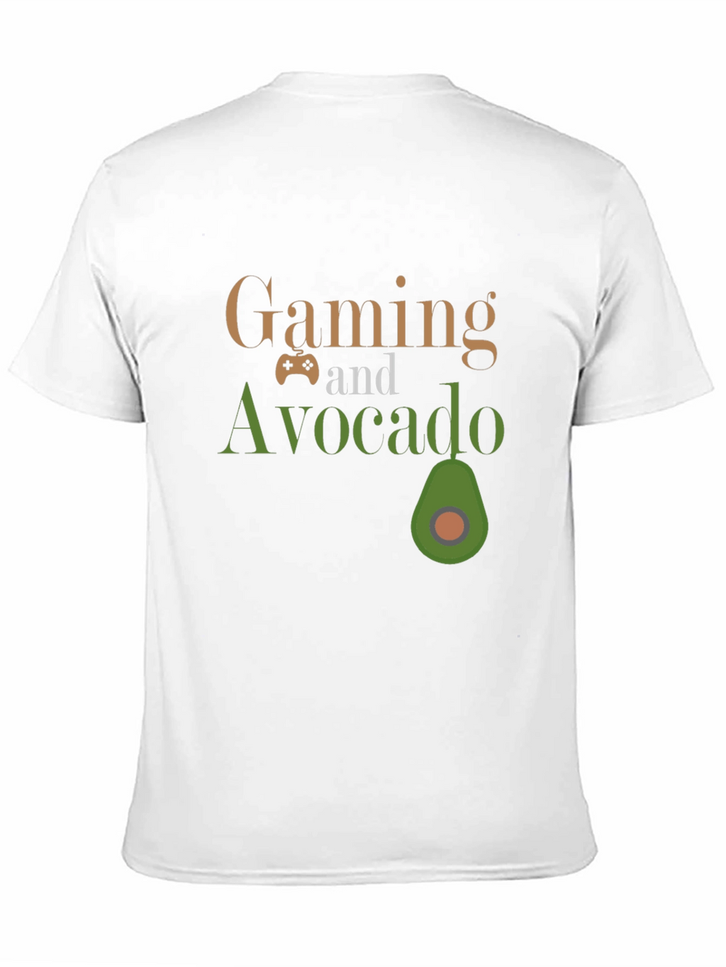 Gaming and Avocado T-Shirt: Gamer Style Tee