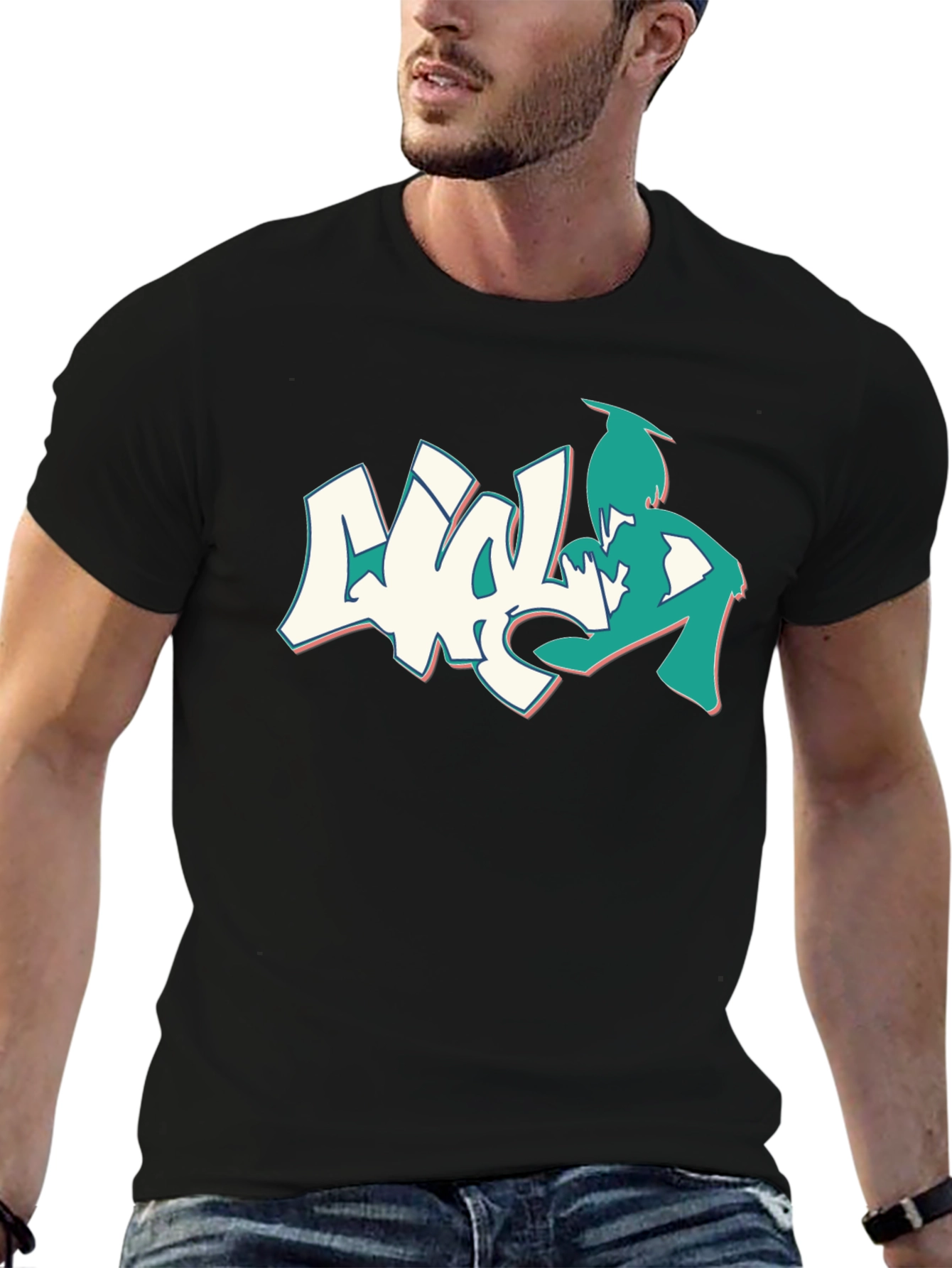 Miami Dolphins Graffiti Style T-Shirt
